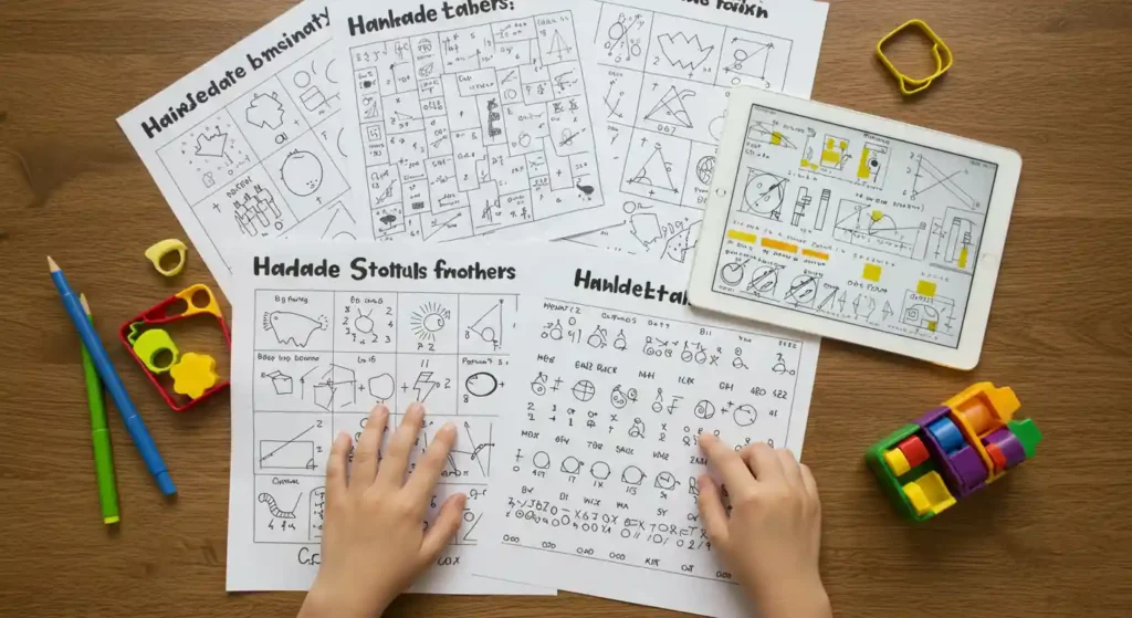 Top printable math sheets for UK kids to download