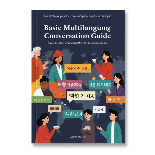 Essential Daily Conversation Phrases in 6 Languages (Arabic, English, Chinese, Hindi, Korean, Russian)