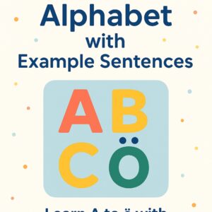 "Swedish Alphabet with Example Sentences – Learn A to Ö with Easy Words and Phrases" £0.69 UK