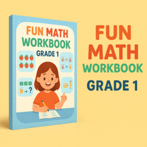 "Fun Math Workbook for Kids – Easy and Engaging Exercises"