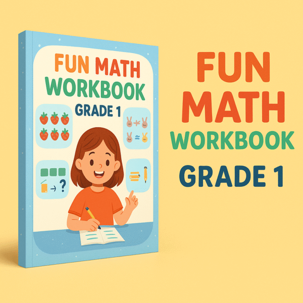 "Fun Math Workbook for Kids – Easy and Engaging Exercises"