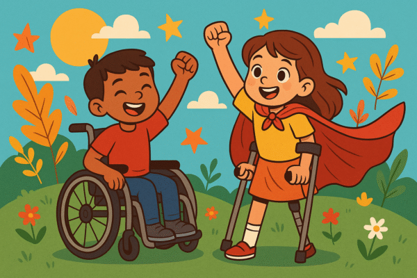 Children’s Story in UK – A Story of Courage Inspiring Kindness & Inclusion – £0.99
